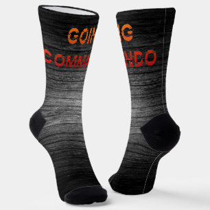 Calcetines El comando Going Commando de SlipperyJoe atrevida 