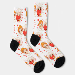 Calcetines El día de San Valentín 2025: Ángeles 👼 ❤️ agudos