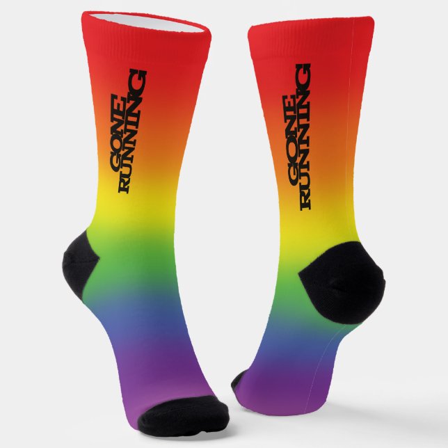 Calcetines El efecto arcoiris colorido se fue ejecutando zóca (Angular)