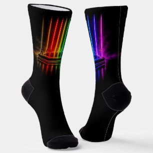 Calcetines El espectáculo de baile de SlipperyJoe celebrando