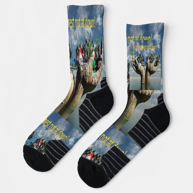 Calcetines El héroe improbable: presencie la "Rana que lleva" (Izquierda)