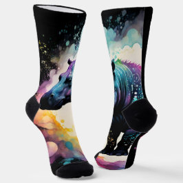 Calcetines El Hipo espectral: un viaje holográfico