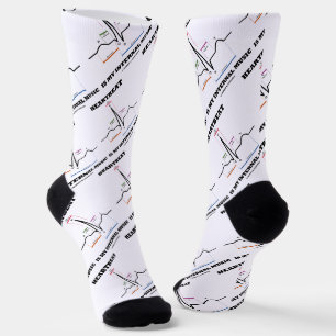 Calcetines El Latido Es Mi Música Interna Ritmo EKG Sinus