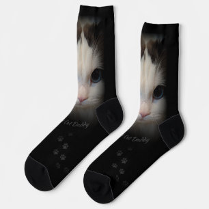 Calcetines El mejor gato del mundo de los personalizados