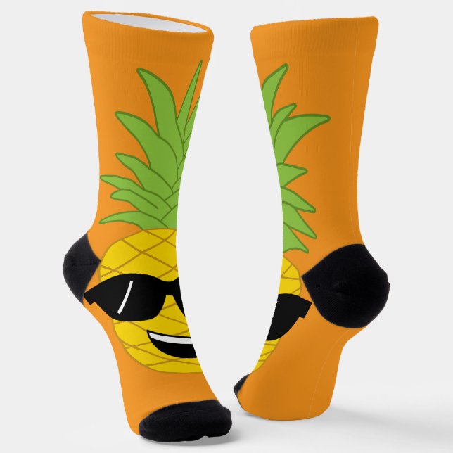 Calcetines El Naranja honesto Hawaiian Luau (Angular)