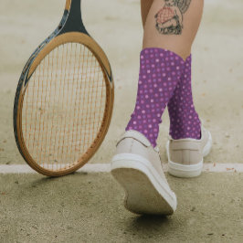 Calcetines El polka chiflado domina la Moda moderna y elegant