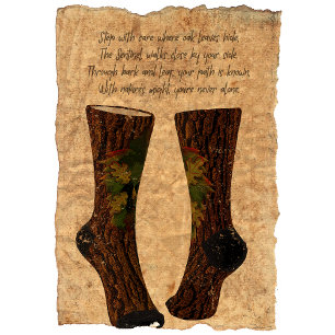 Calcetines El Sentinel Leafy: Hombre Verde