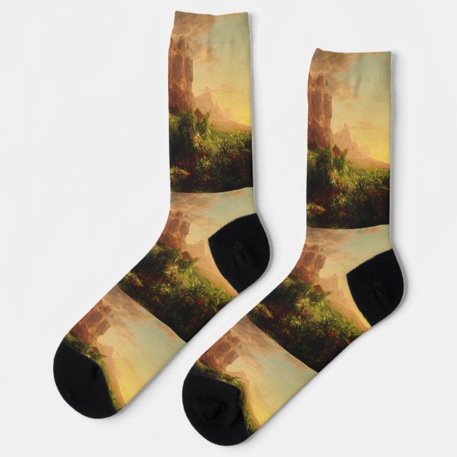 Calcetines El viaje de la vida Infancia de Thomas Cole (Izquierda)