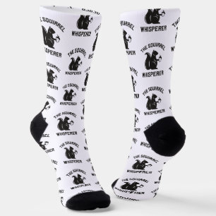 Calcetines El Whisperer de la ardilla   Squirrel Lover