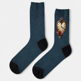 Calcetines Elegancia Eterna – Corazón de Relojería