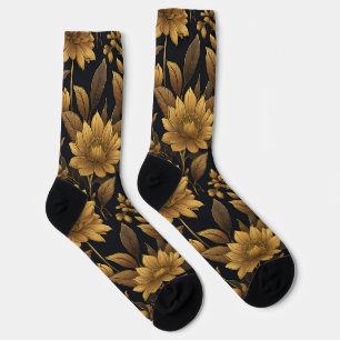 Calcetines Elegant floral design 