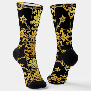 Calcetines Elegante Colección Floral Luxury Trendy