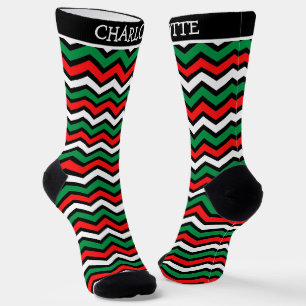 Calcetines Elegante Cute Merry Christmas Sr. y Sra. Couple