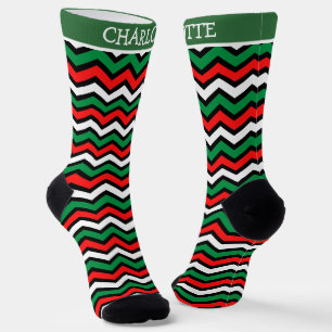 Calcetines Elegante Cute Merry Christmas Sr. y Sra. Couple