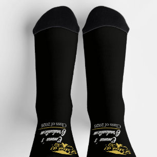 Calcetines Elegante Lo hice con éxito Fiesta de Graduación