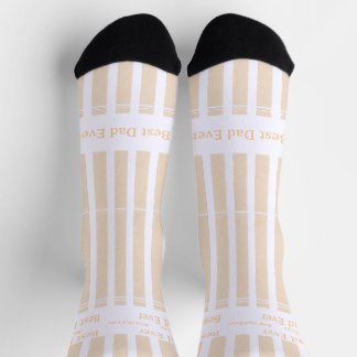 Calcetines Elegante personalizado Mejor Papá del Mundo con ra
