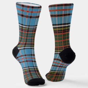 Calcetines Elegante Tartán de Cuadros Rústicos