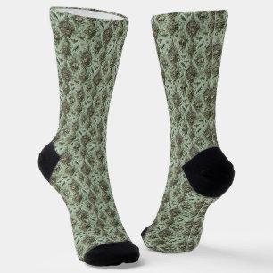 Calcetines Elegía Chitinosa - Dalirio victoriano gótico
