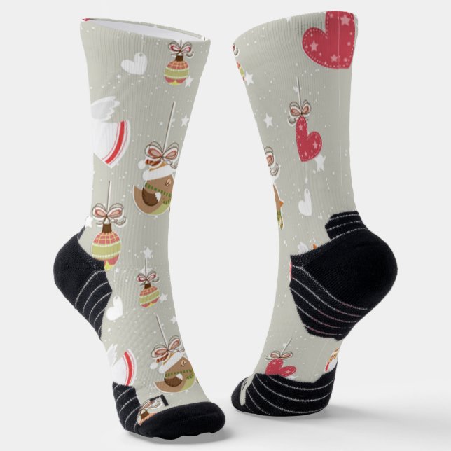 Calcetines Elementos de Navidad Ángeles (Angular)