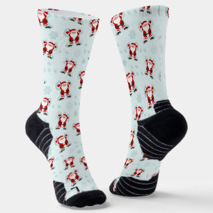 Calcetines Elementos de Navidad Santa Claus