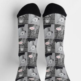 Calcetines Ella, Su, Marfil Crazy Crew Socks