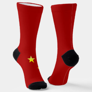 Calcetines emblema de la bandera china