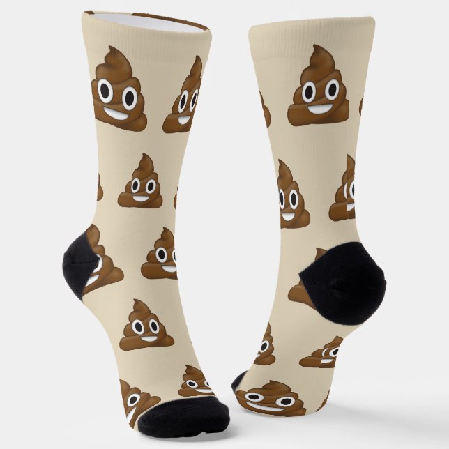 Calcetines Emoji de poop (Angular)