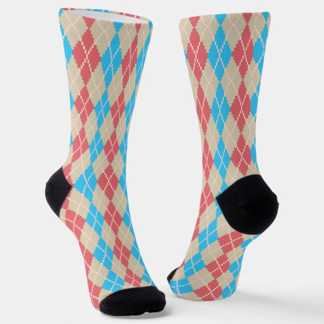 Calcetines En la playa de Argyle (Angular)