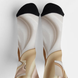 Calcetines en un gráfico abstracto elegante