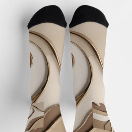 Calcetines en un gráfico abstracto elegante