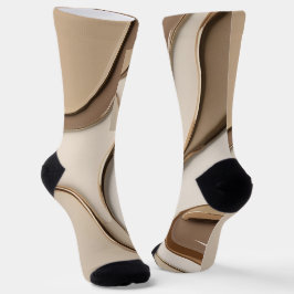 Calcetines en un gráfico abstracto elegante