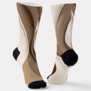 Calcetines en un gráfico abstracto elegante