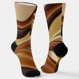 Calcetines en un gráfico abstracto elegante