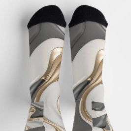 Calcetines en un gráfico abstracto elegante