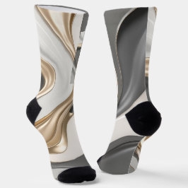 Calcetines en un gráfico abstracto elegante