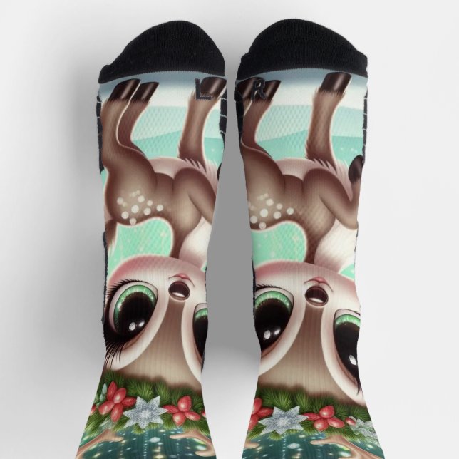 Calcetines Enchanted Forest Reindeer Princess (Arriba)