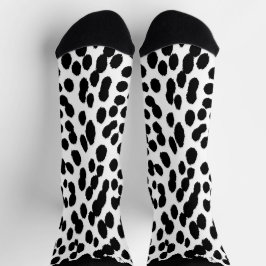 Calcetines Energía de Leopardo Salvaje – Moda Audaz con Estam
