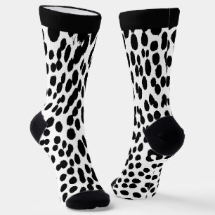 Calcetines Energía de Leopardo Salvaje – Moda Audaz con Estam