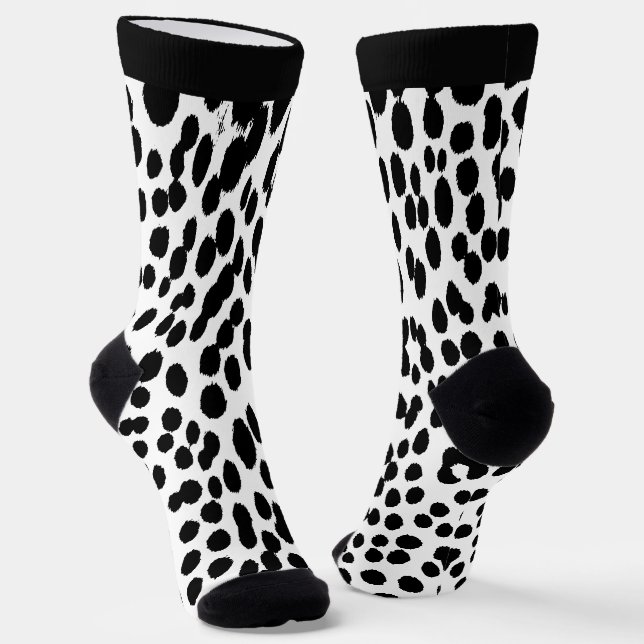 Calcetines Energía de Leopardo Salvaje – Moda Audaz con Estam (Angular)