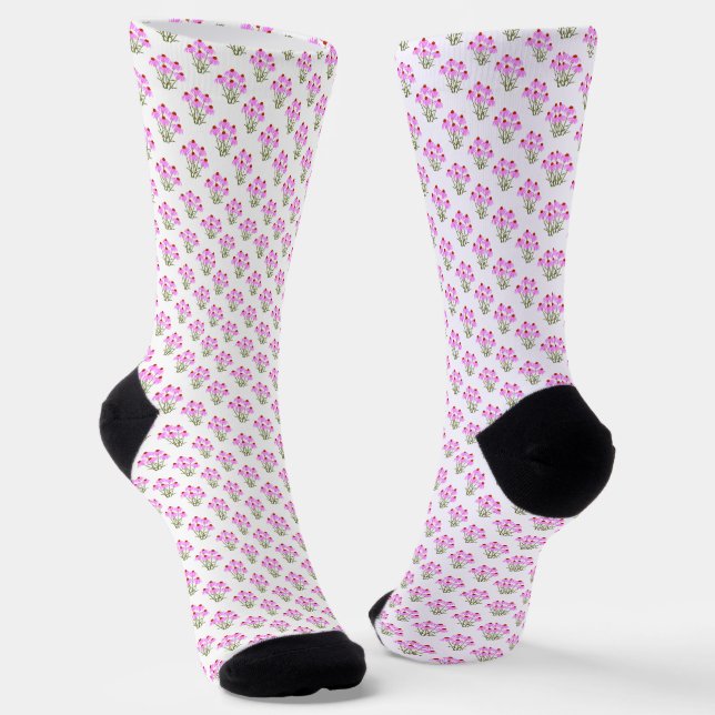 Calcetines Equináceas púrpuras (Angular)