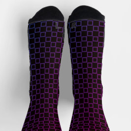 Calcetines Equipo atlético Sock Black Purple Classic Design