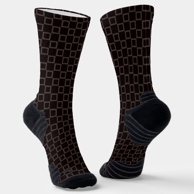 Calcetines Equipo atlético Sock Brown Caffee Latte Classic (Angular)