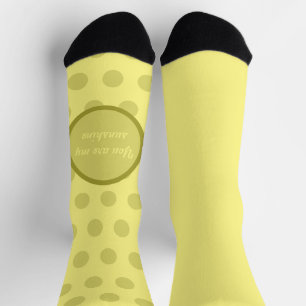 Calcetines Eres Mi Punto De Polka Sunshine Falso