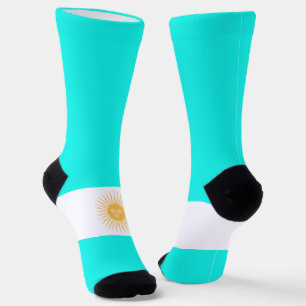 Calcetines Escudo de armas de la bandera argentina