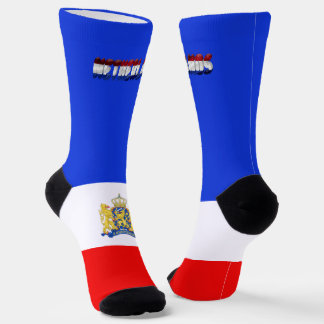 Calcetines Escudo de armas de la bandera de los Países Bajos