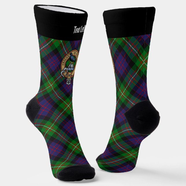 Calcetines Escudo de armas del Clan MacDonell de Glengarry so (Angular)