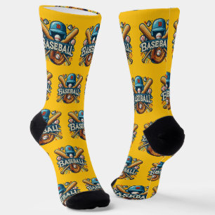 Calcetines Esencias clásicas de béisbol / Elegante leyenda re