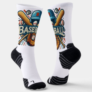 Calcetines Esencias clásicas de béisbol / Elegante leyenda re