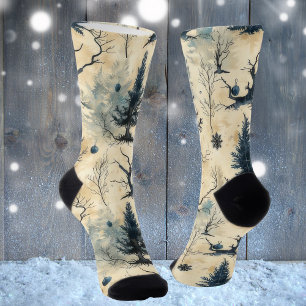 Calcetines Espantoso árbol de Navidad
