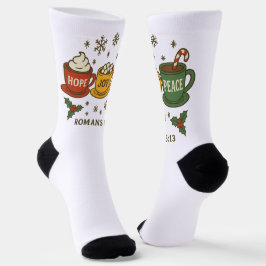 Calcetines Esperanza Alegría Paz y Cacao